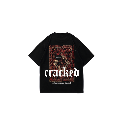 Cracked Oversized T Shirt