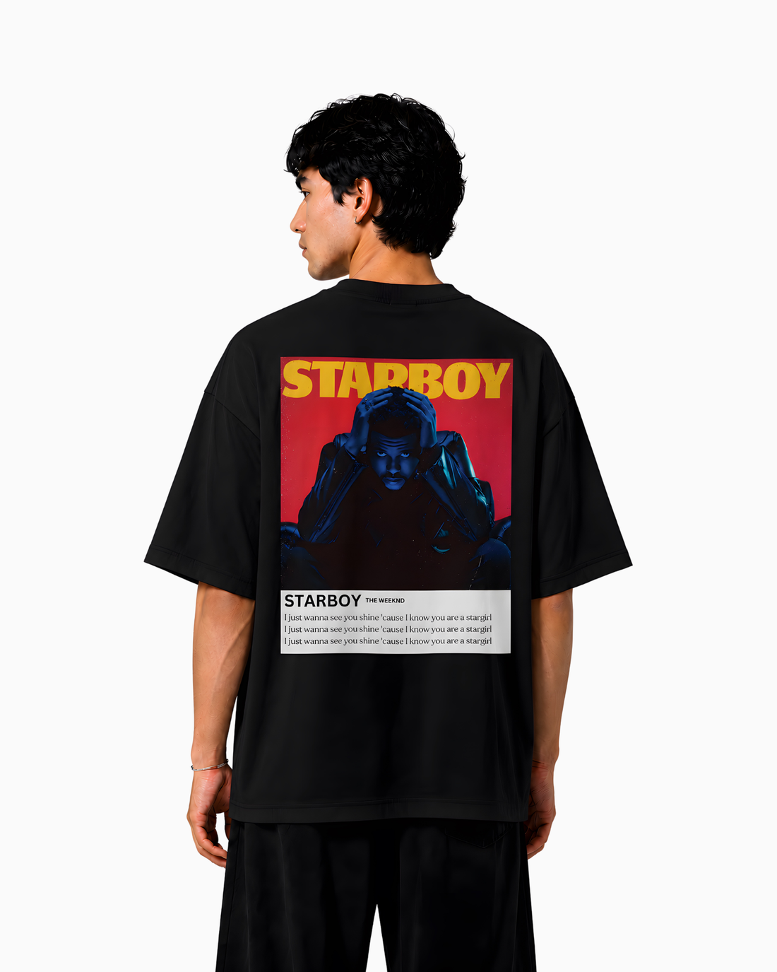 Starboy DropShoulder T Shirt