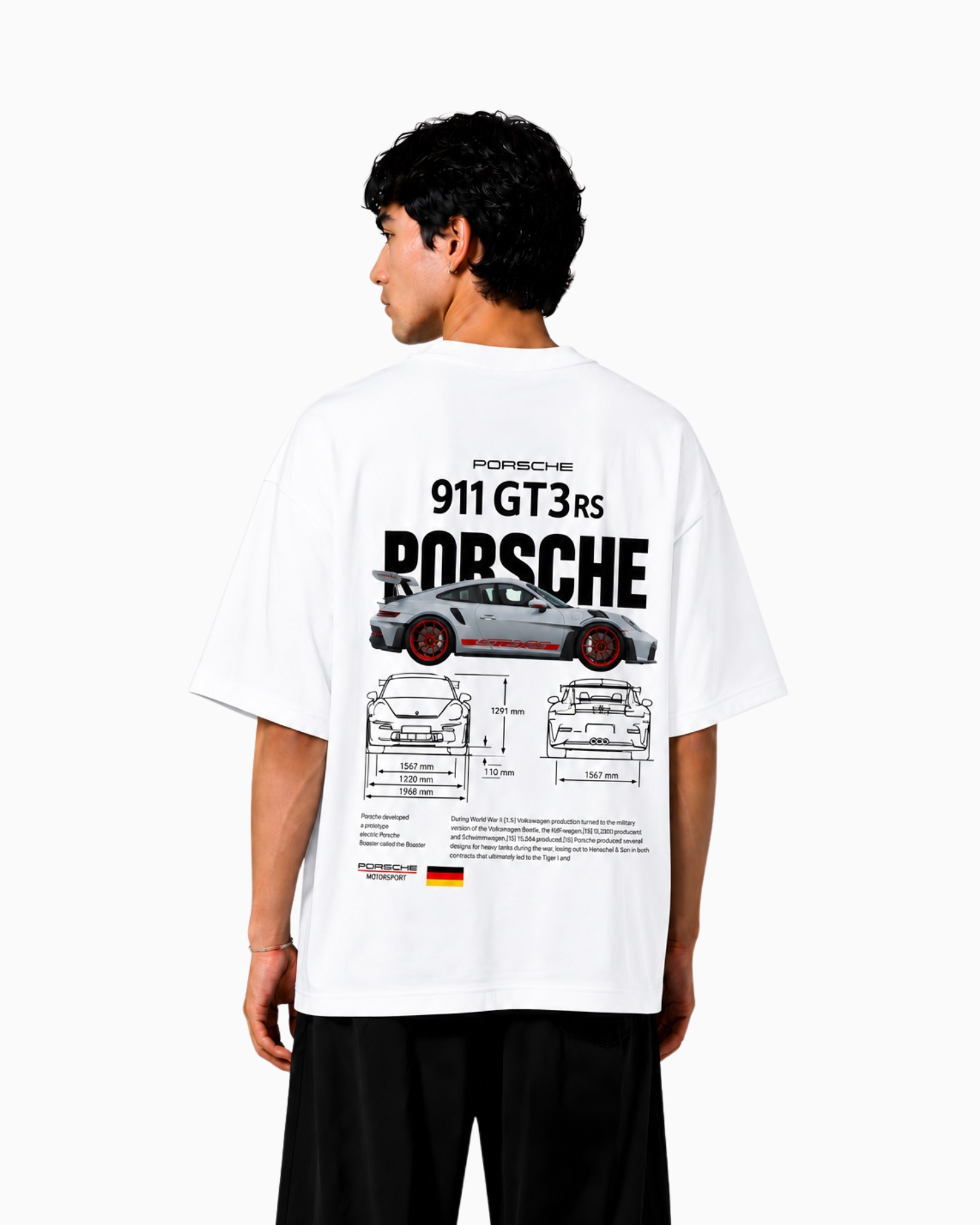 Porsche DropShoulder T Shirt