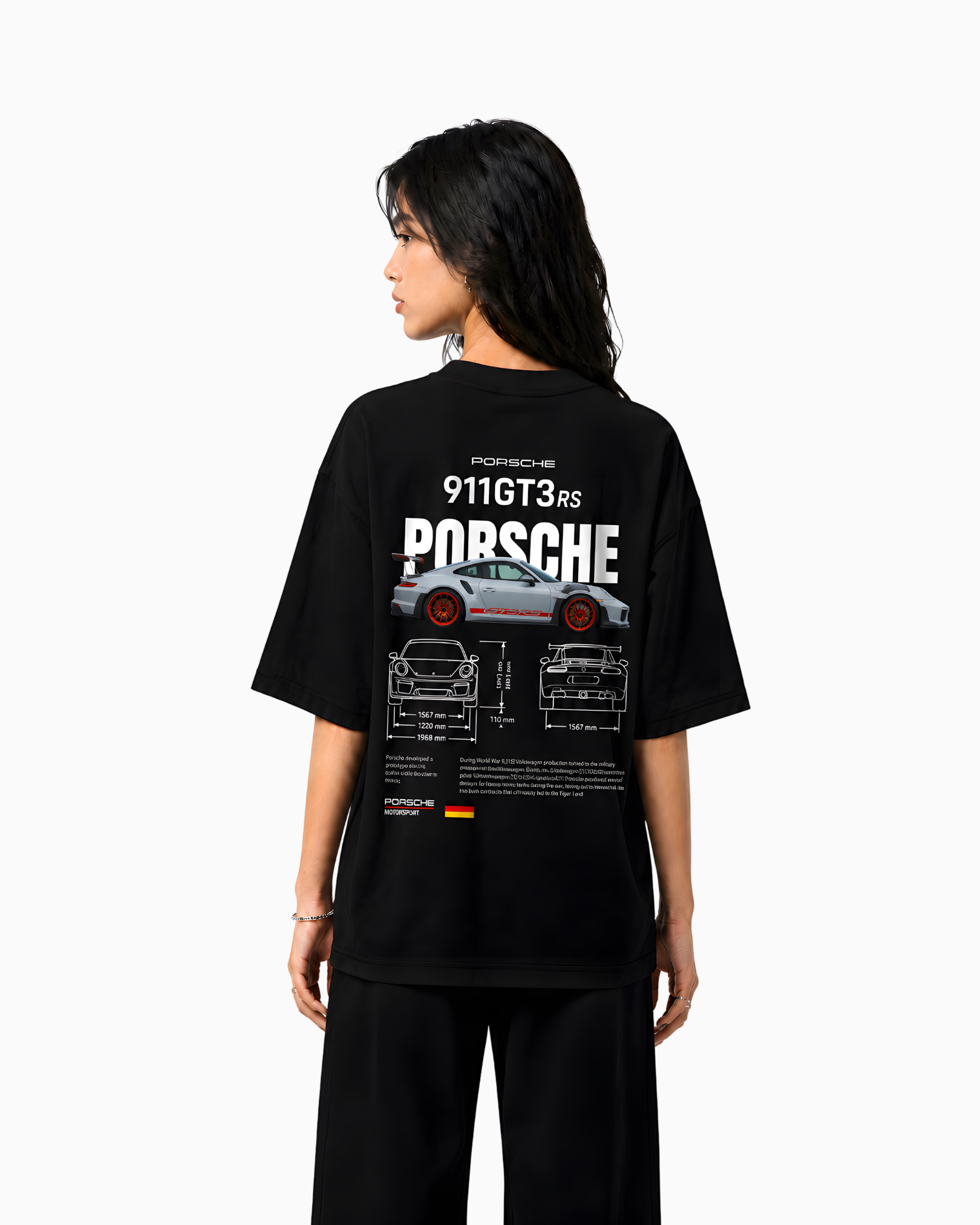 Porsche DropShoulder T Shirt