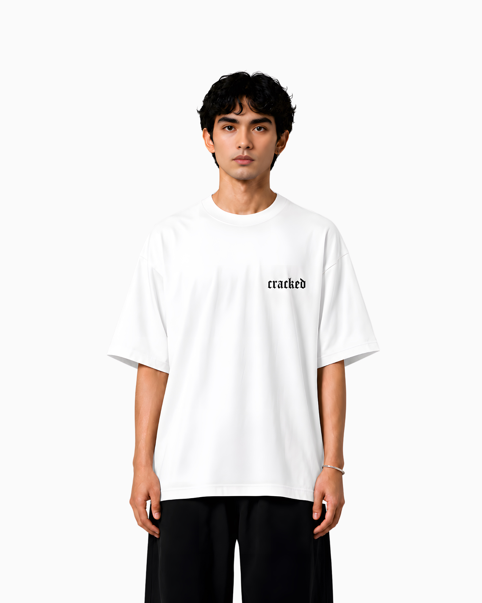 Cracked DropShoulder T Shirt
