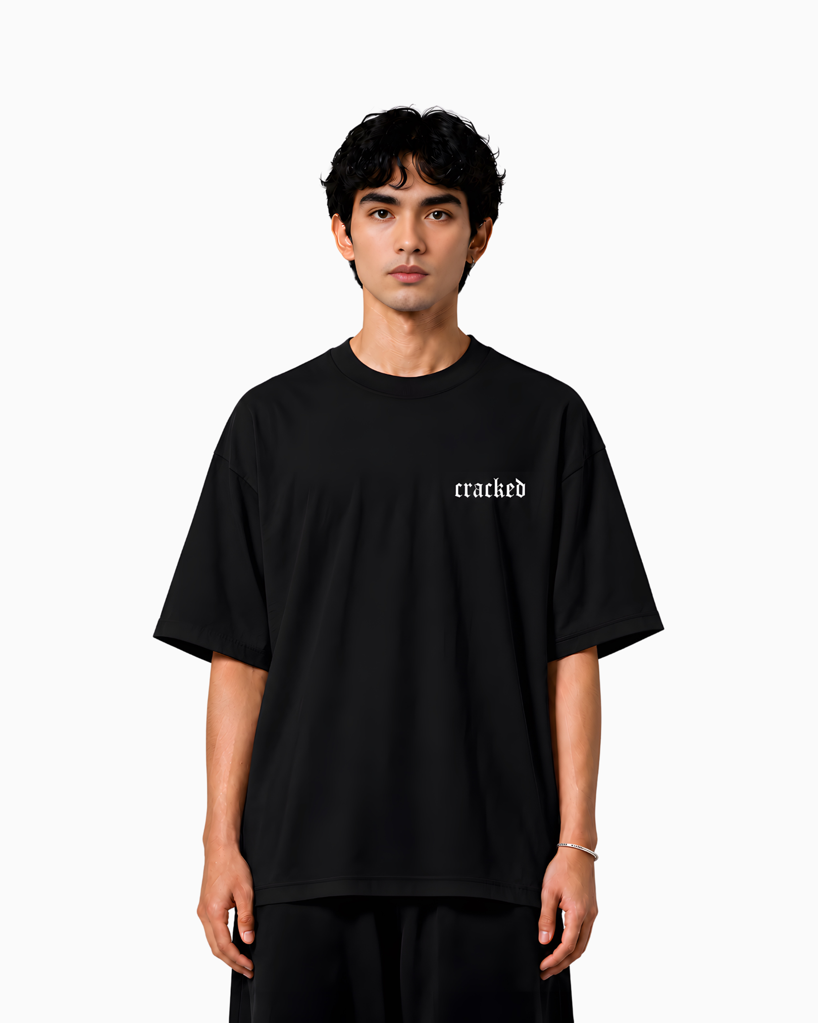 Cracked DropShoulder T Shirt