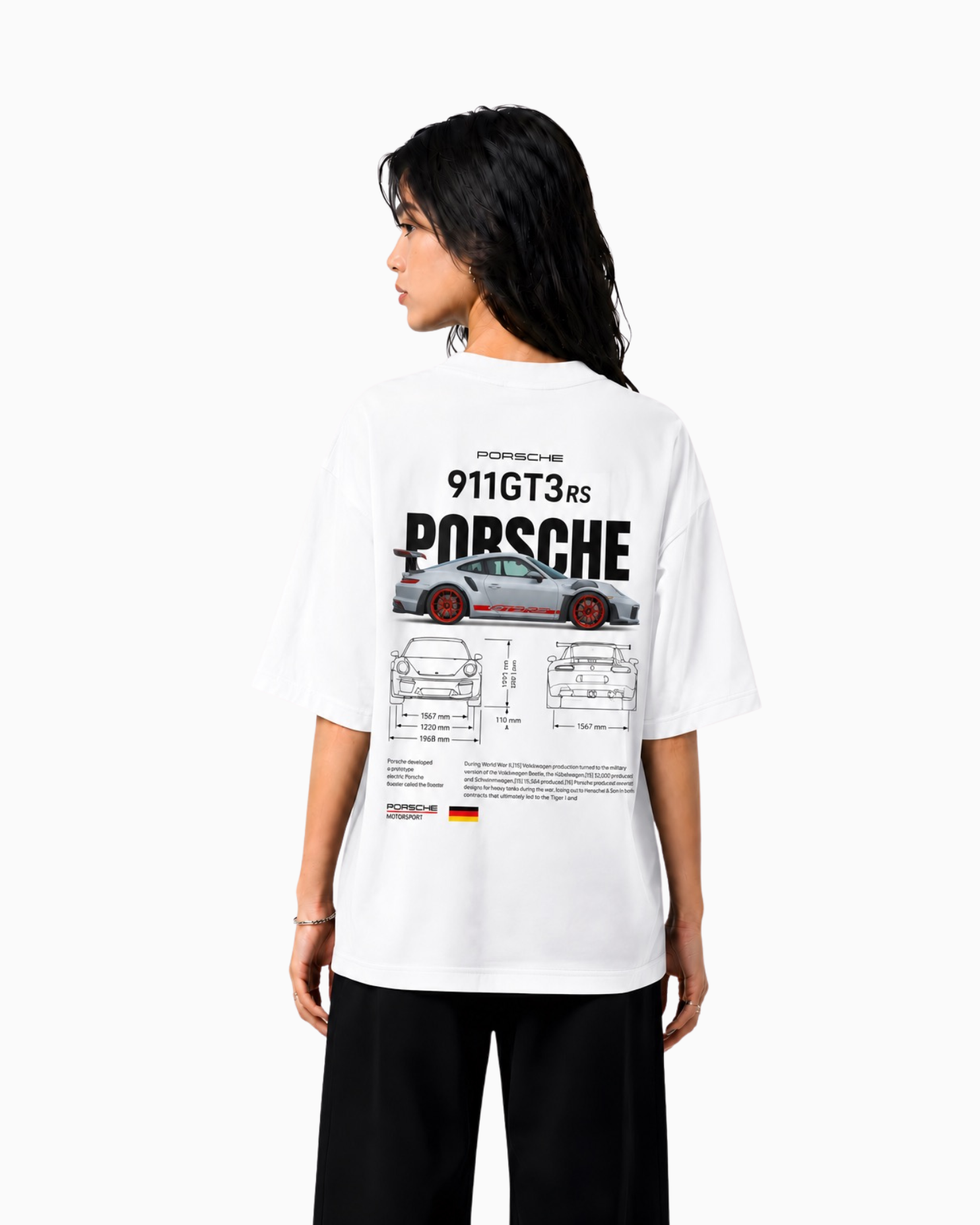 Porsche DropShoulder T Shirt