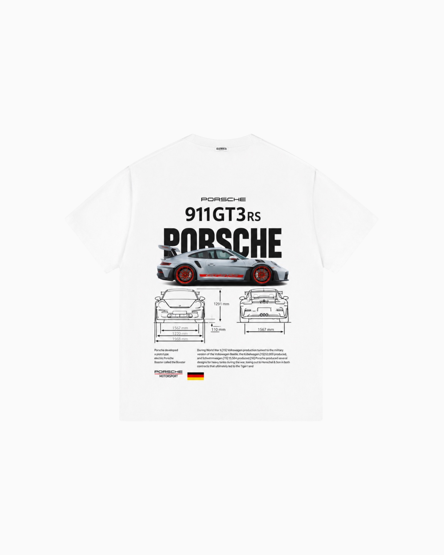 Porsche DropShoulder T Shirt