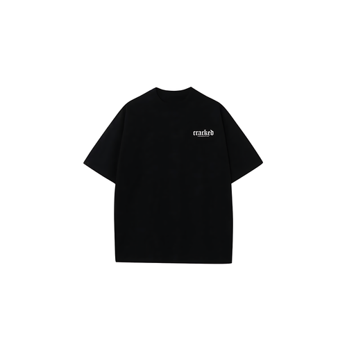 Cracked Oversized T Shirt