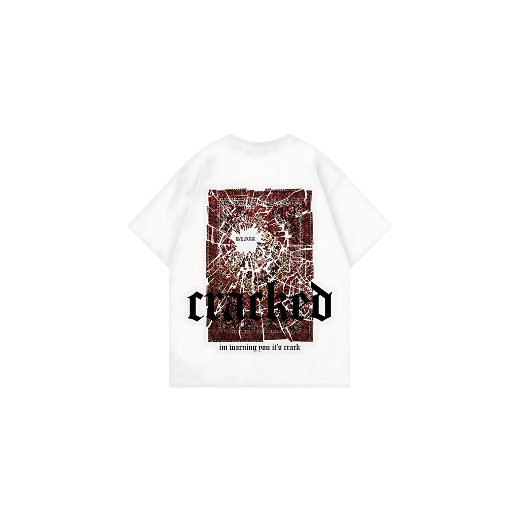 Cracked Oversized T Shirt