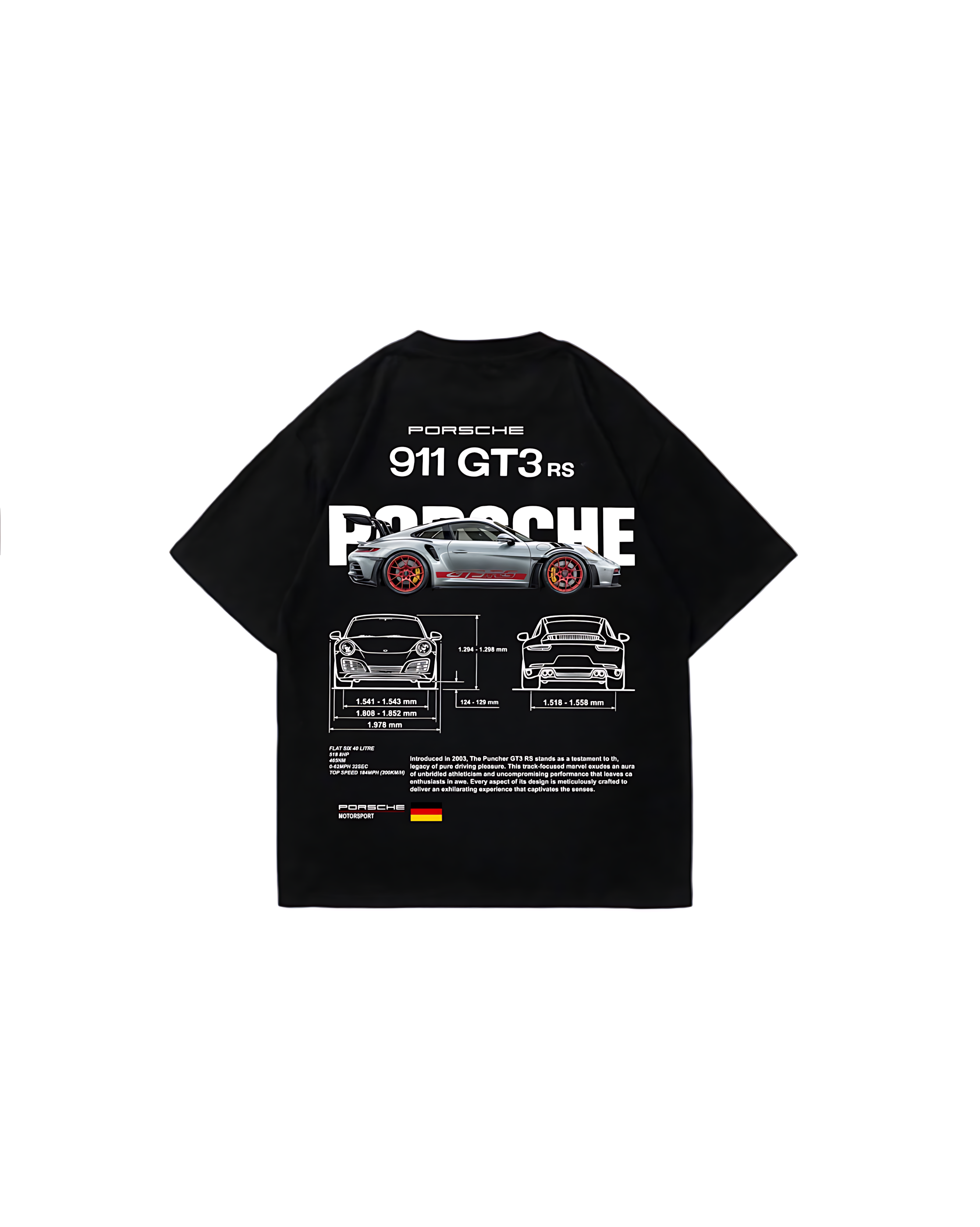 Porsche Oversized T Shirt