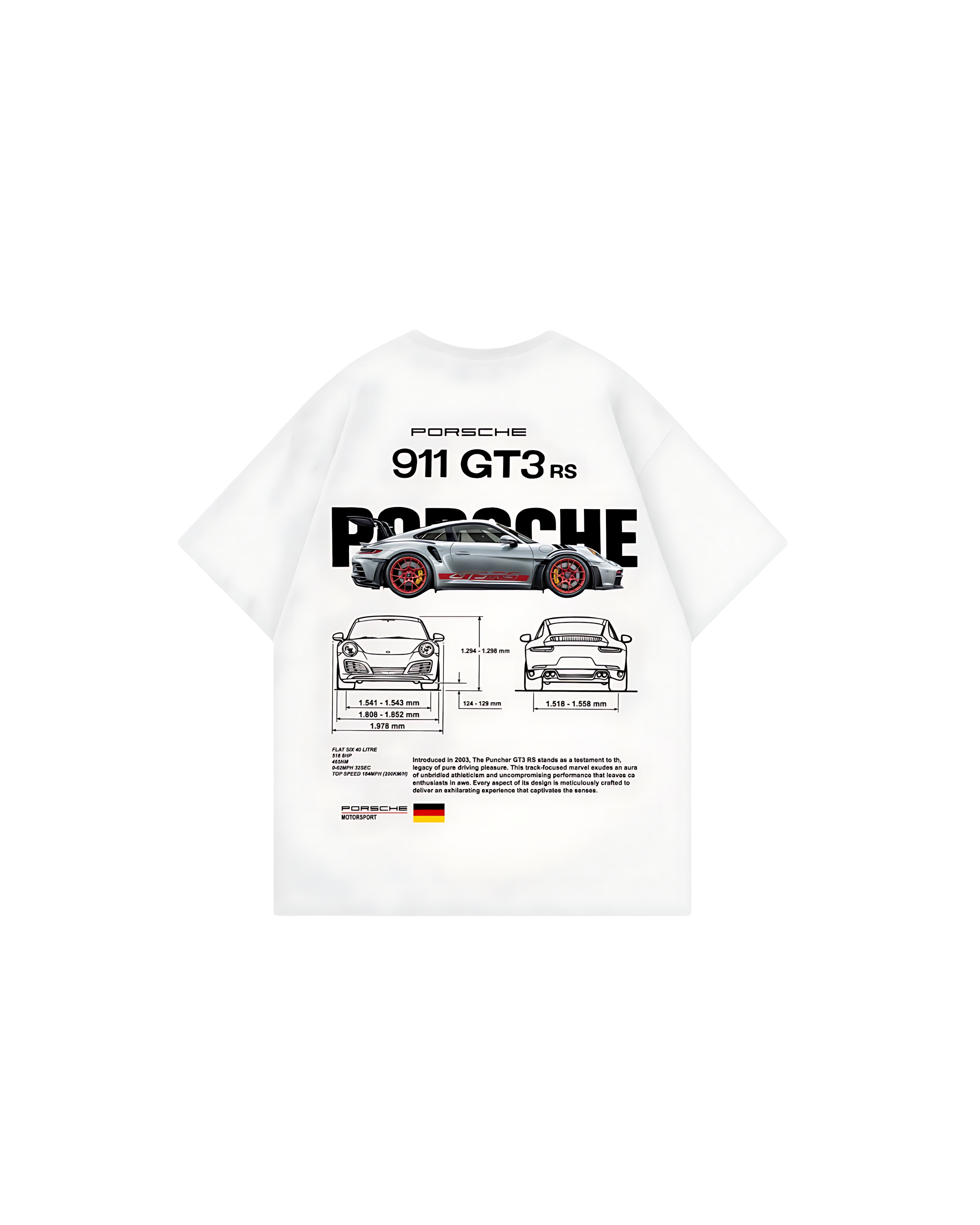 Porsche Oversized T Shirt