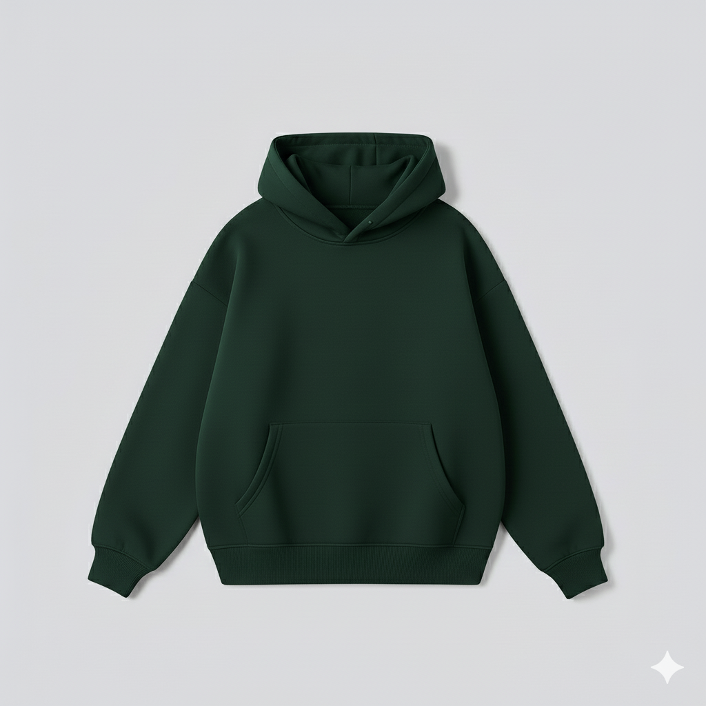 Drop Bottle Green Hoodie