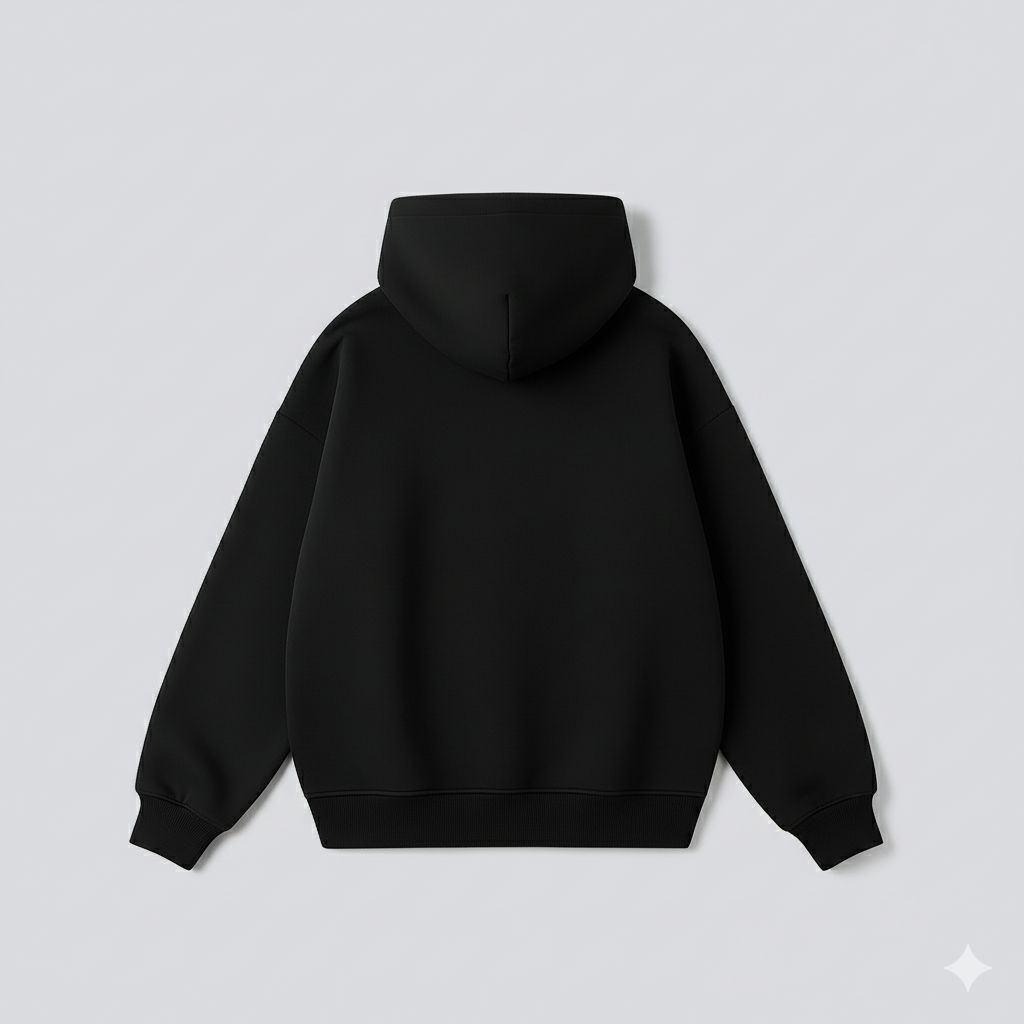 Drop Black Hoodie