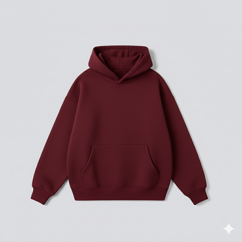 Drop Maroon Hoodie