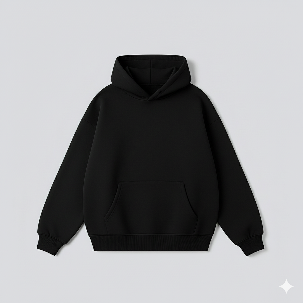 Drop Black Hoodie