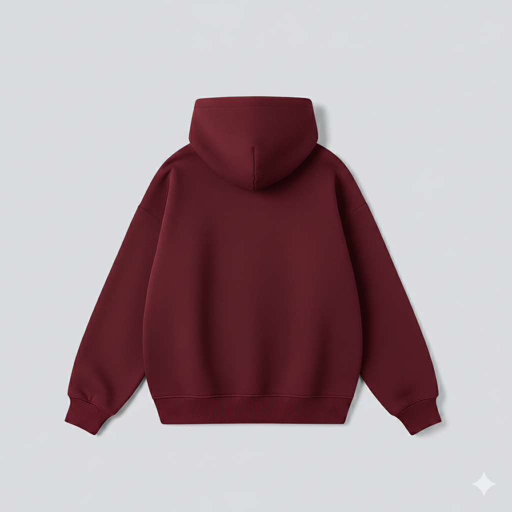 Drop Maroon Hoodie