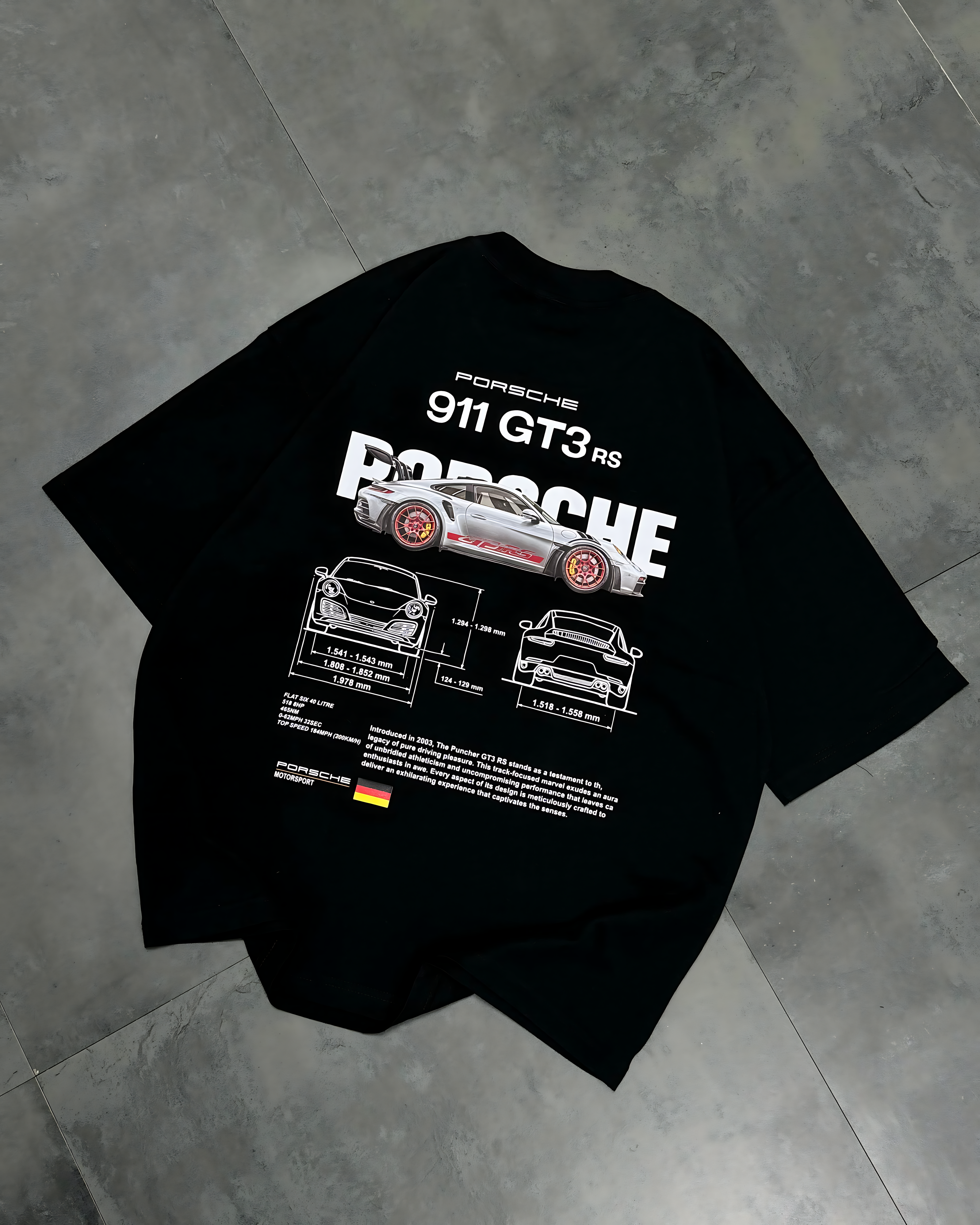 Porsche Oversized T Shirt