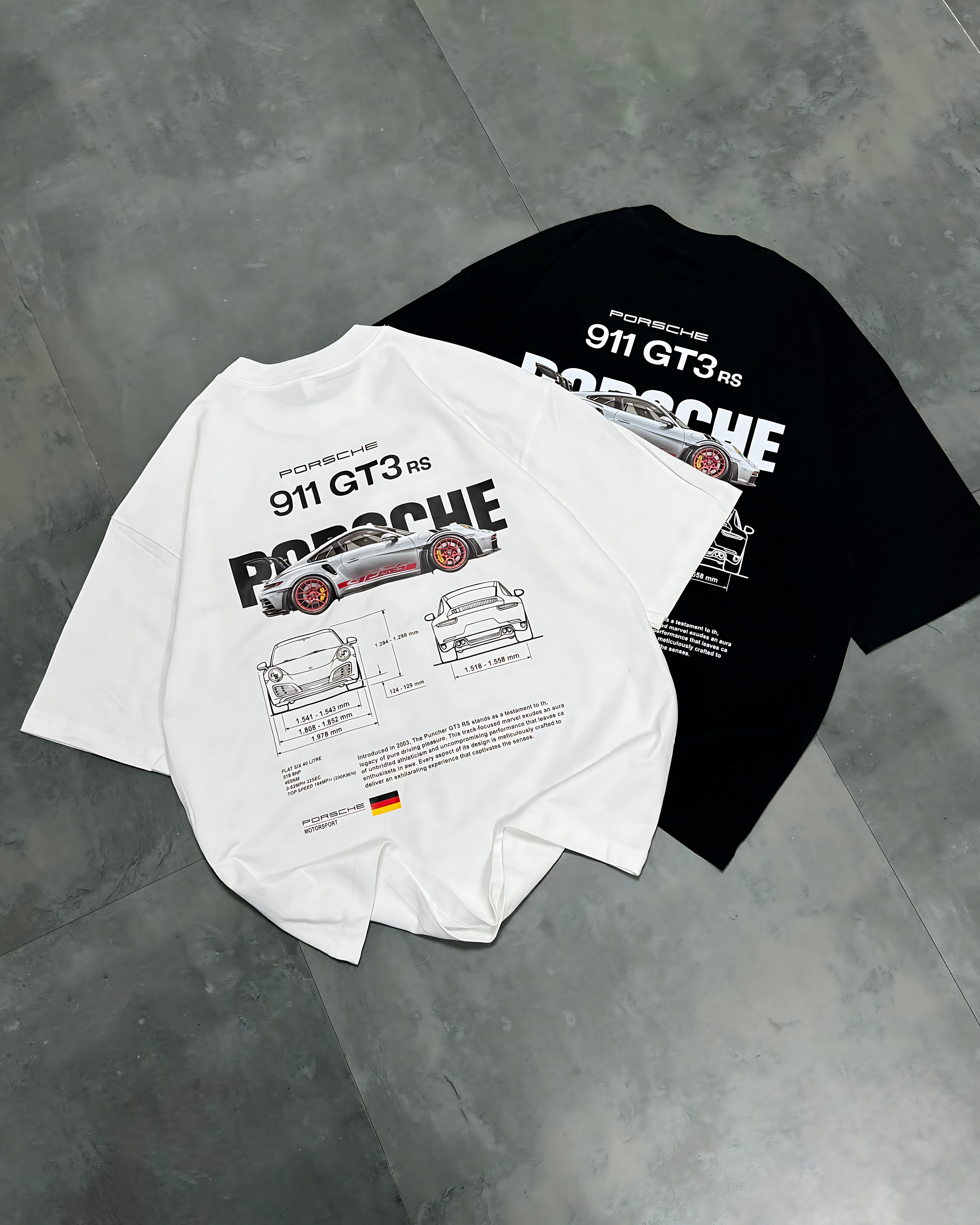 Porsche Oversized T Shirt